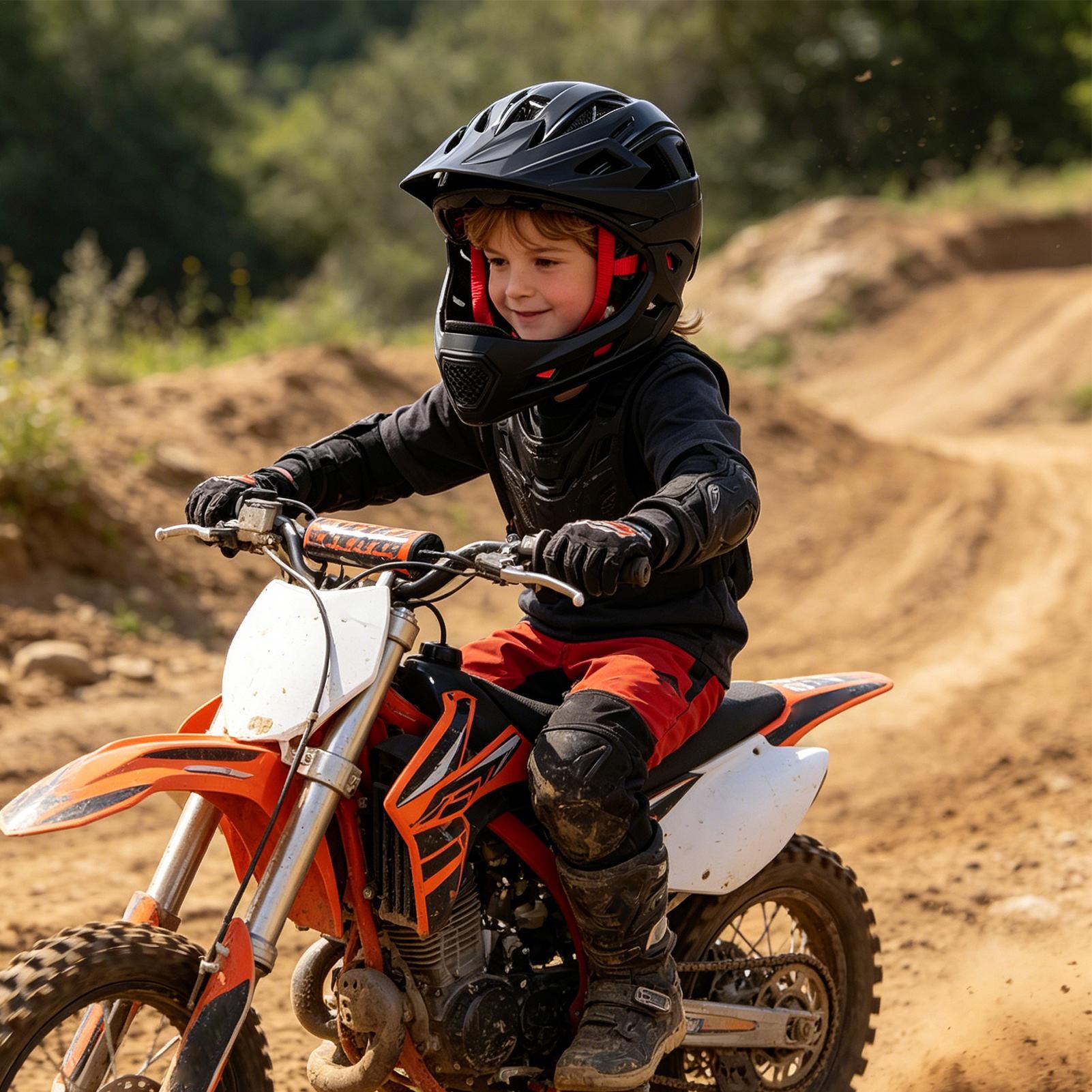Kids Motocross Helmet Shockpro – Mountain Biking Helmet Kids recenzja i cena