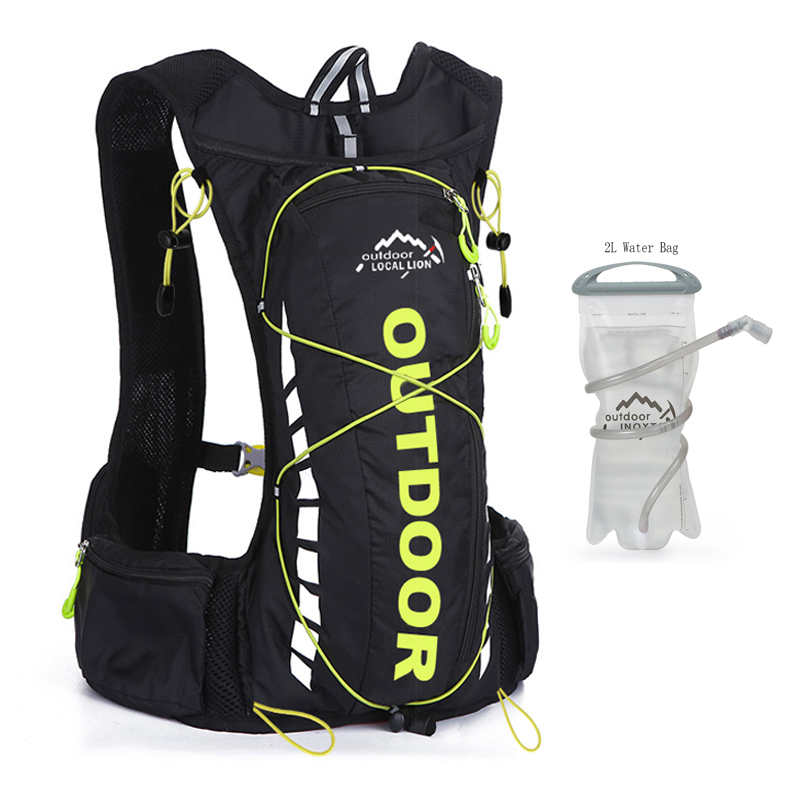 Mountain Biking Hydration Pack - 8L Waterproof Bicycle Backpack Bike MTB