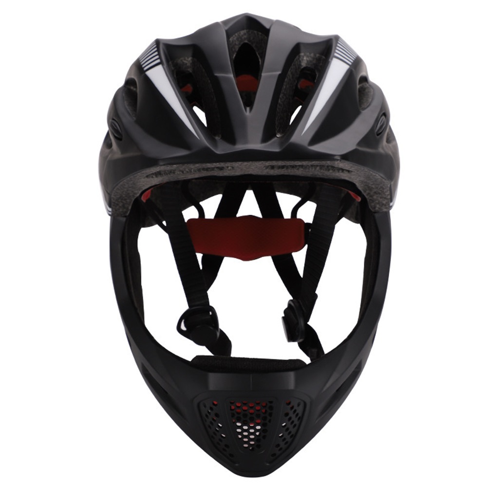 NEW Children full face with LE – Mountain Biking Helmet Kids recenzja i cena