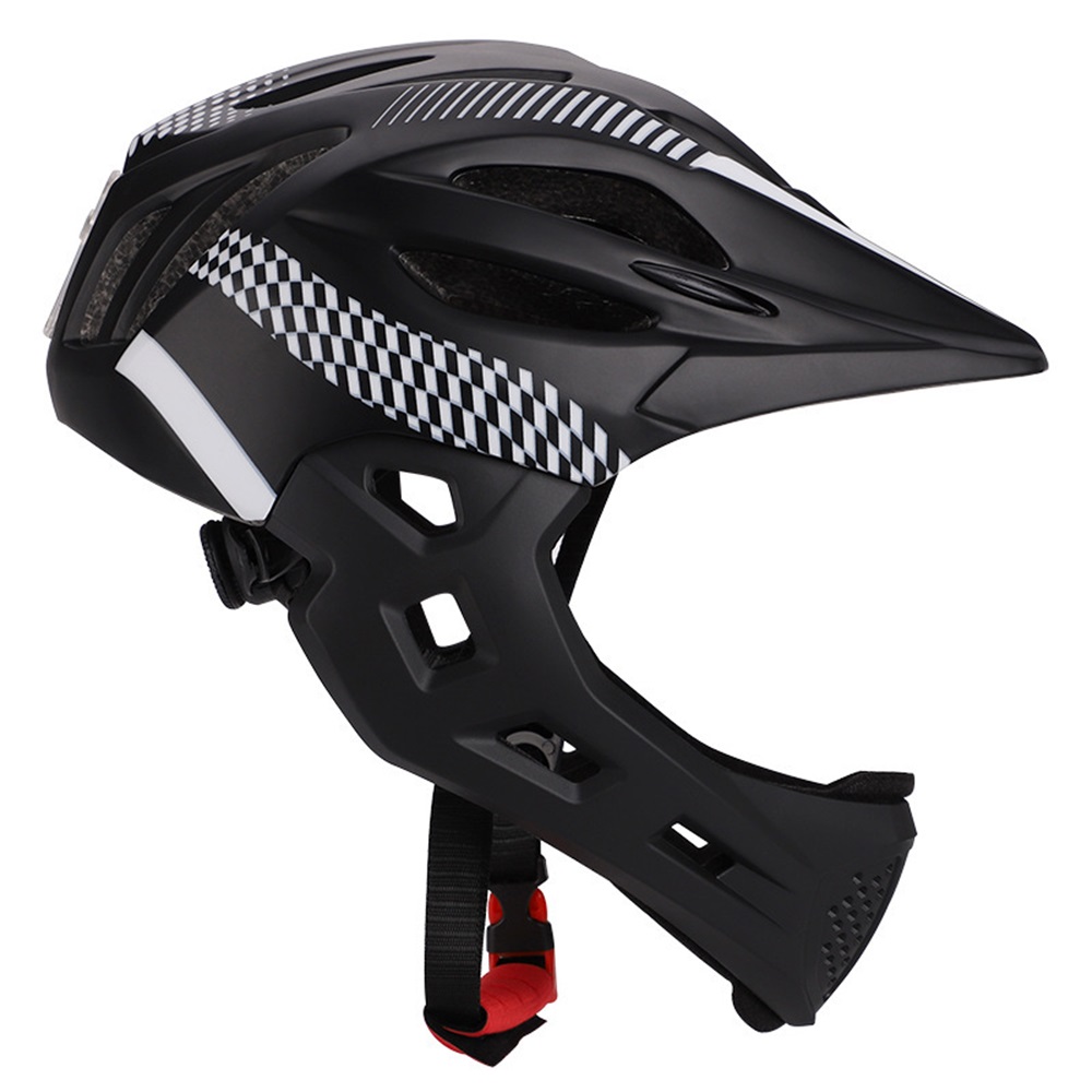 NEW Children full face with LE – Mountain Biking Helmet Kids recenzja i cena