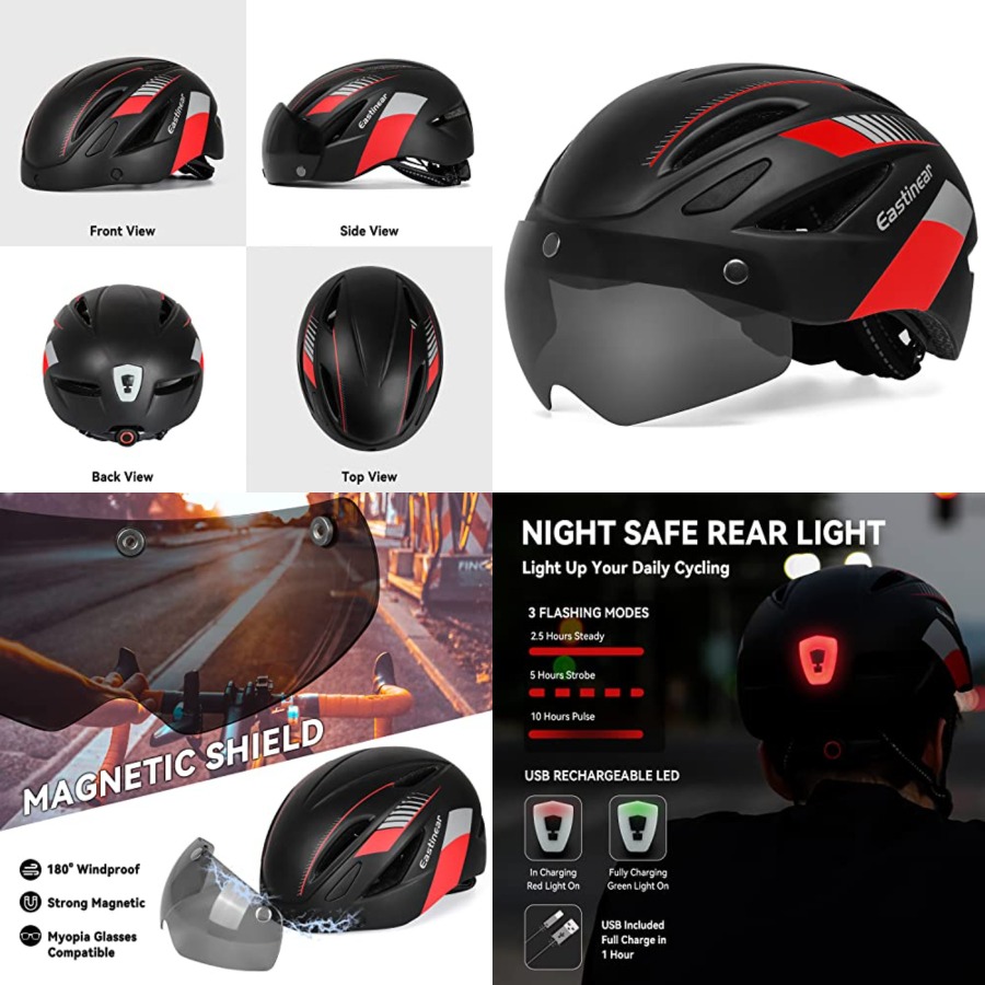 Adults Bike Helmet Magnetic Go – Mountain Biking Helmet Kids recenzja i cena