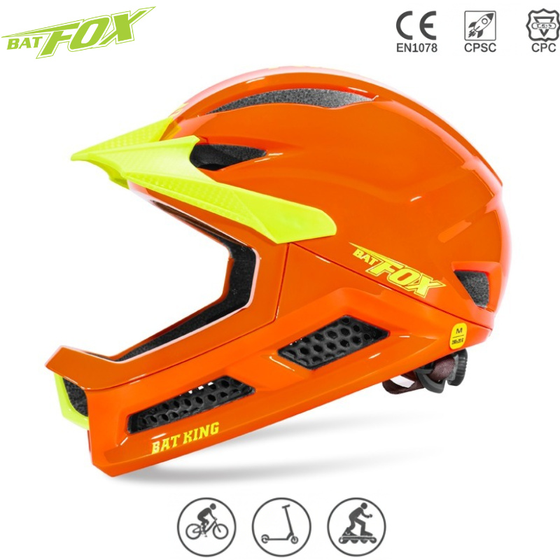 BATFOX Kids Full Face Mountain – Mountain Biking Helmet Kids recenzja i cena