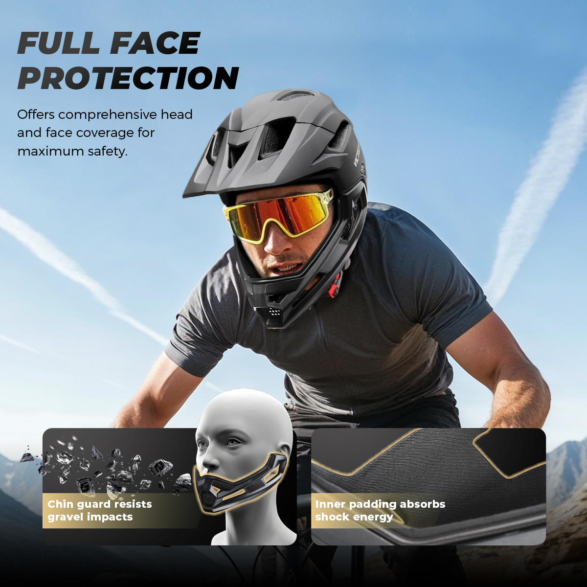 VICTGOAL Adult Detachable MTB  – Mountain Biking Helmet Kids recenzja i cena