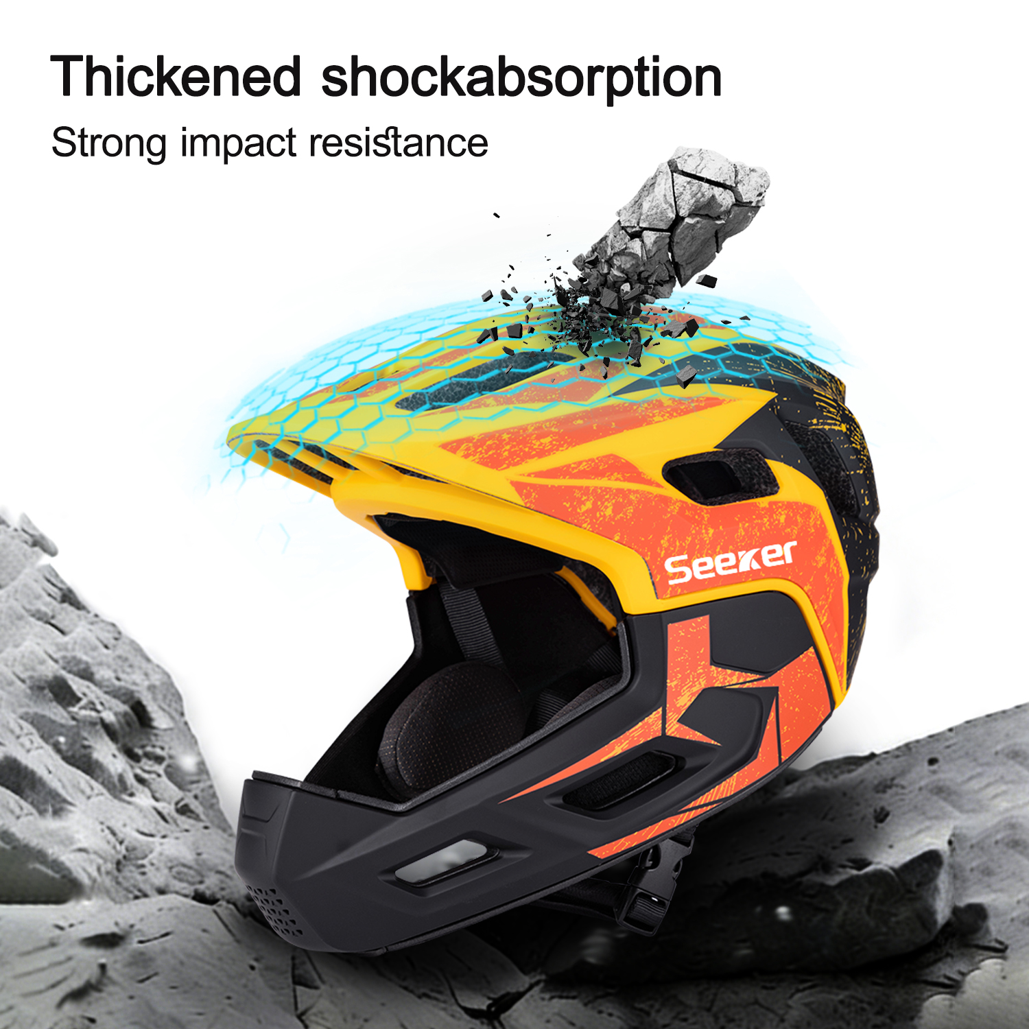 UMUSEEKER children's full-face – Mountain Biking Helmet Kids recenzja i cena