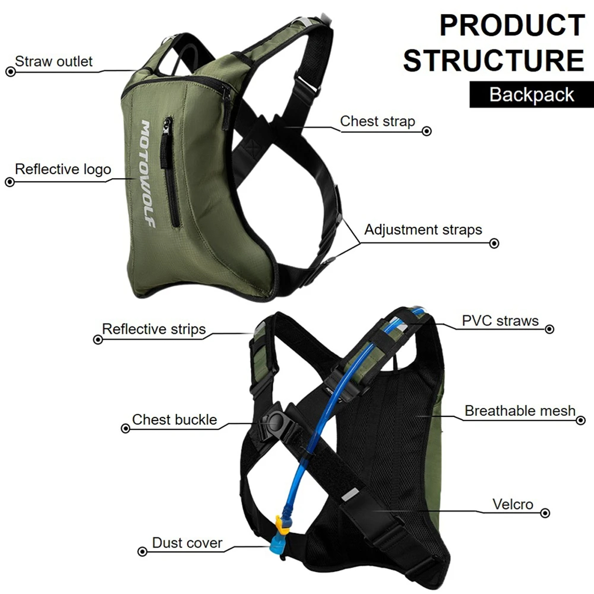 Motorcycle Cycling Hydration P – Mountain Biking Hydration Pack recenzja i cena