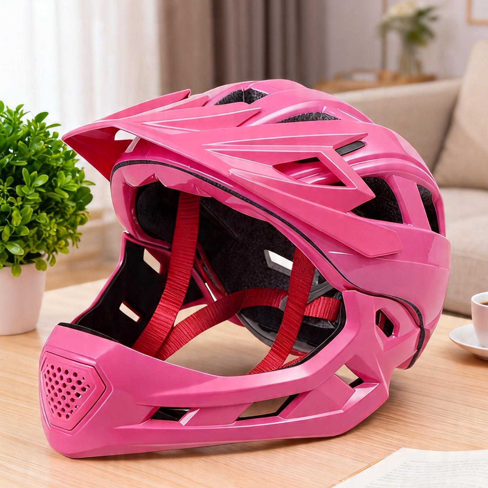 Full Face Helmet Kids With Det – Mountain Biking Helmet Kids recenzja i cena