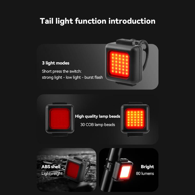 2 PCs Mini Mountain Bike Light – Mountain Biking Rucksack recenzja i cena