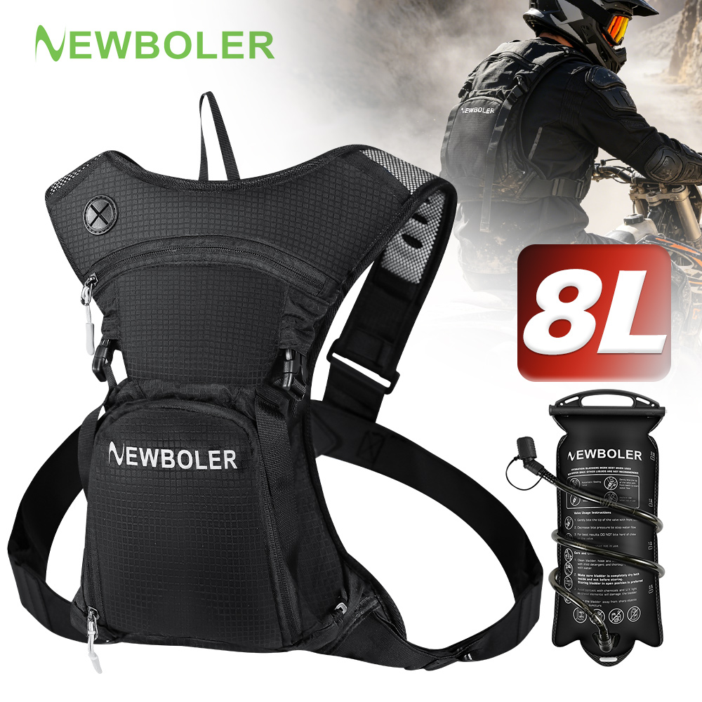 NEWBOLER 8L Motorcycle Cycling – Mountain Biking Rucksack recenzja i cena