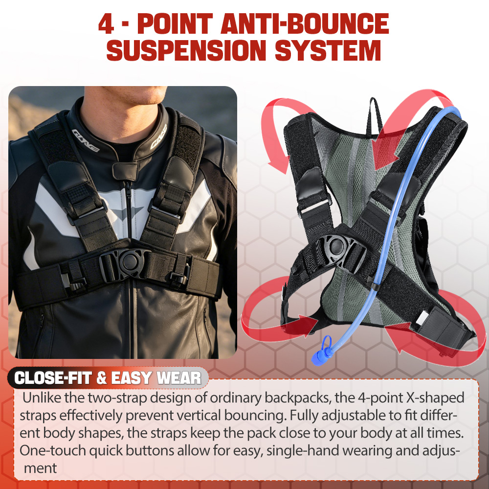 NEWBOLER 5L/8L Motorcycle Cycl – Mountain Biking Hydration Pack recenzja i cena