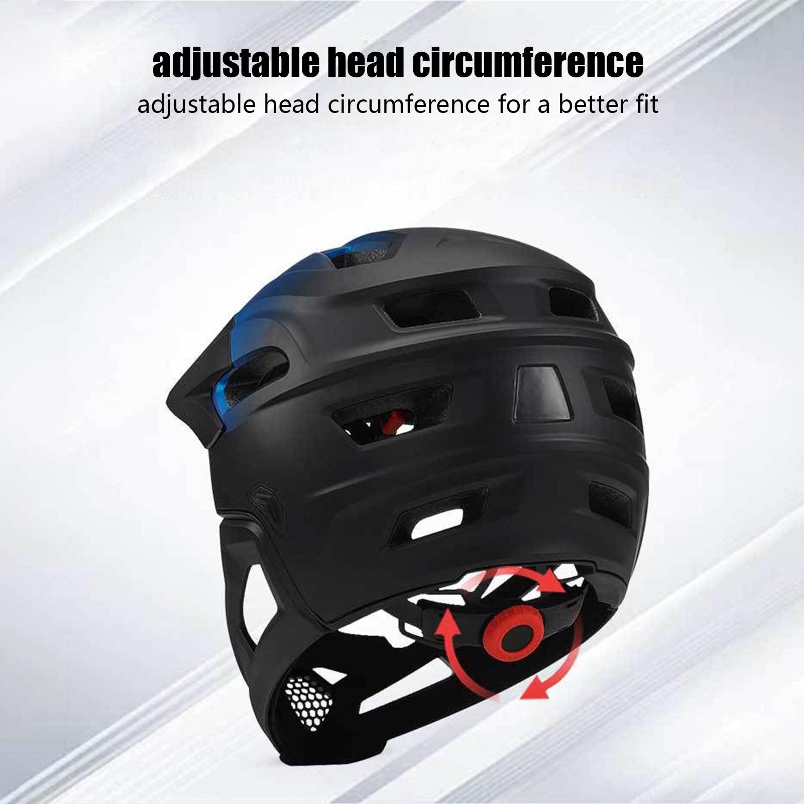Detachable Full Face Bicycle H – Mountain Biking Helmet Kids recenzja i cena