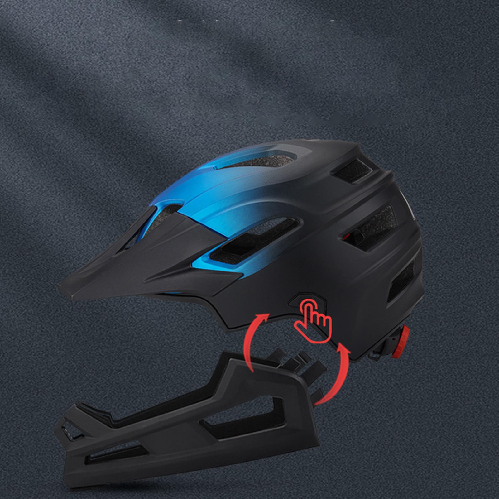Detachable Full Face Bicycle H – Mountain Biking Helmet Kids recenzja i cena