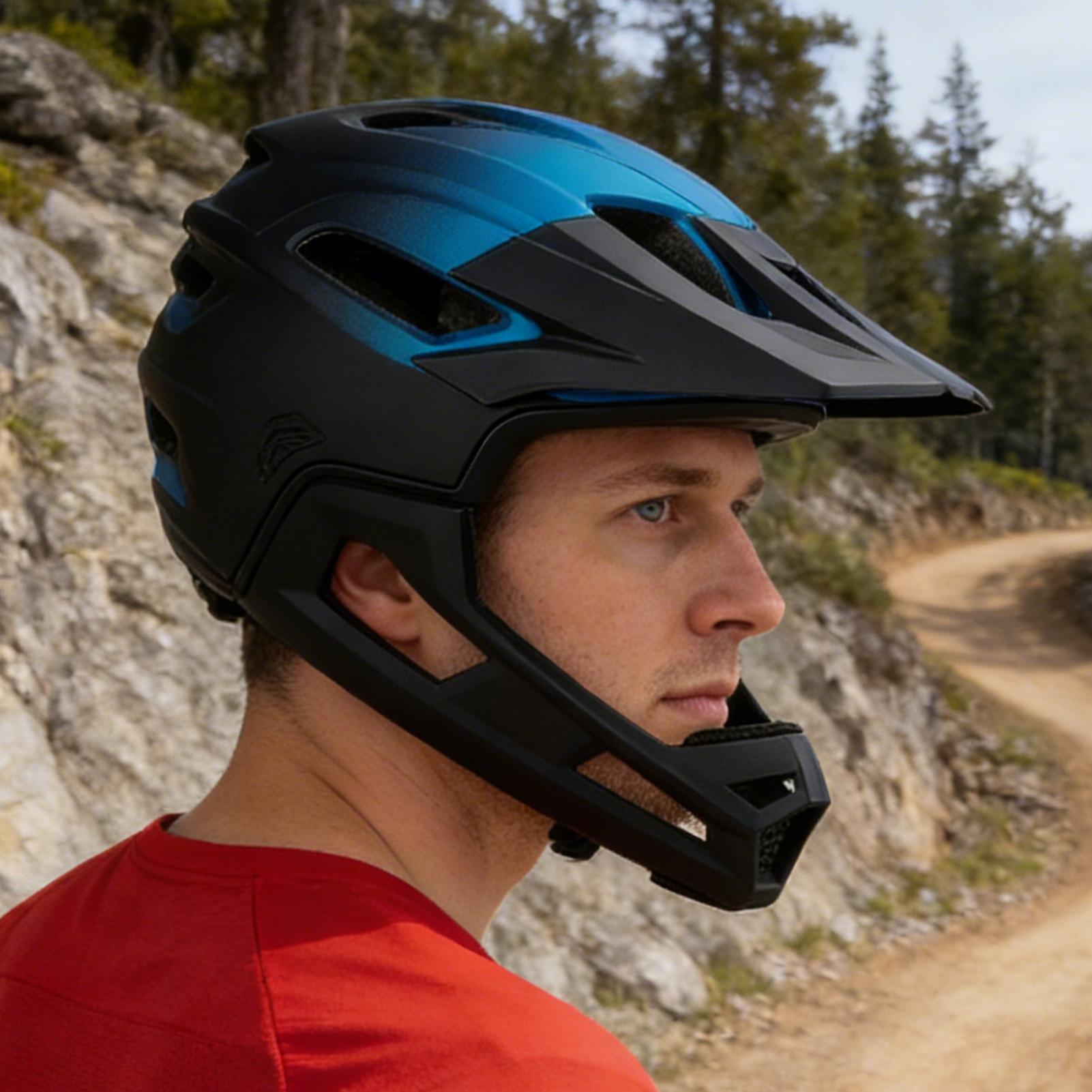 Detachable Full Face Bicycle H – Mountain Biking Helmet Kids recenzja i cena