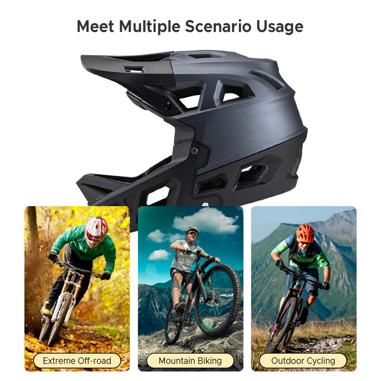 Full Face Mountain Bike Helmet – Mountain Biking Helmet Kids recenzja i cena