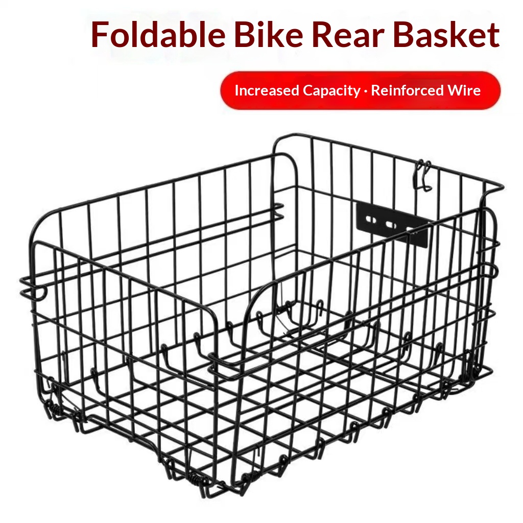 Foldable Bicycle Rear Basket L – Mountain Biking Rucksack recenzja i cena